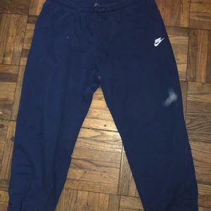 blue nike sweats